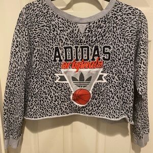 Vintage adidas originals cropped sweater